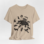 Mischievous Ink Cats T-Shirt | Cat Lover Gift