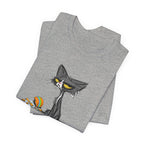 Life Is Better With My Destructive Cat T-Shirt | Funny Cat Lover Gift