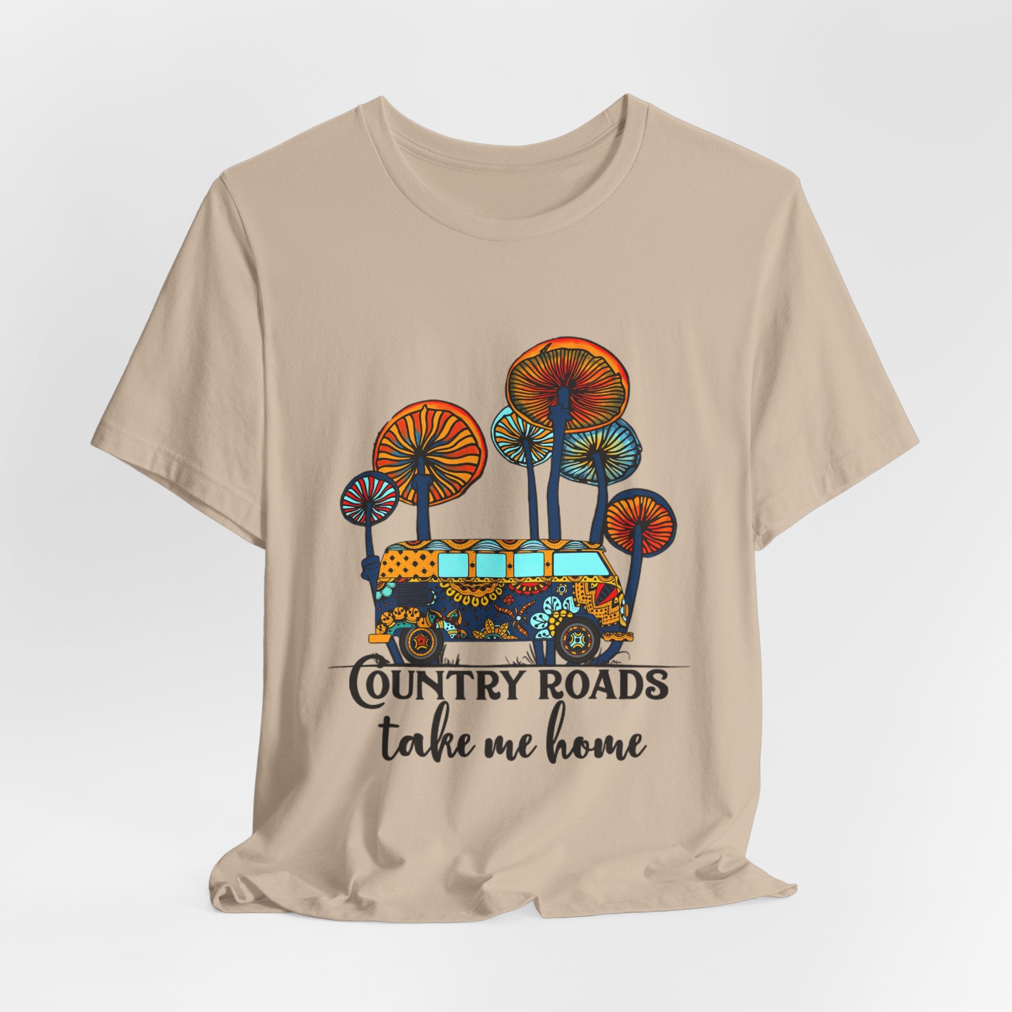 Country Roads Take Me Home T-Shirt | Hippie Soul Gift