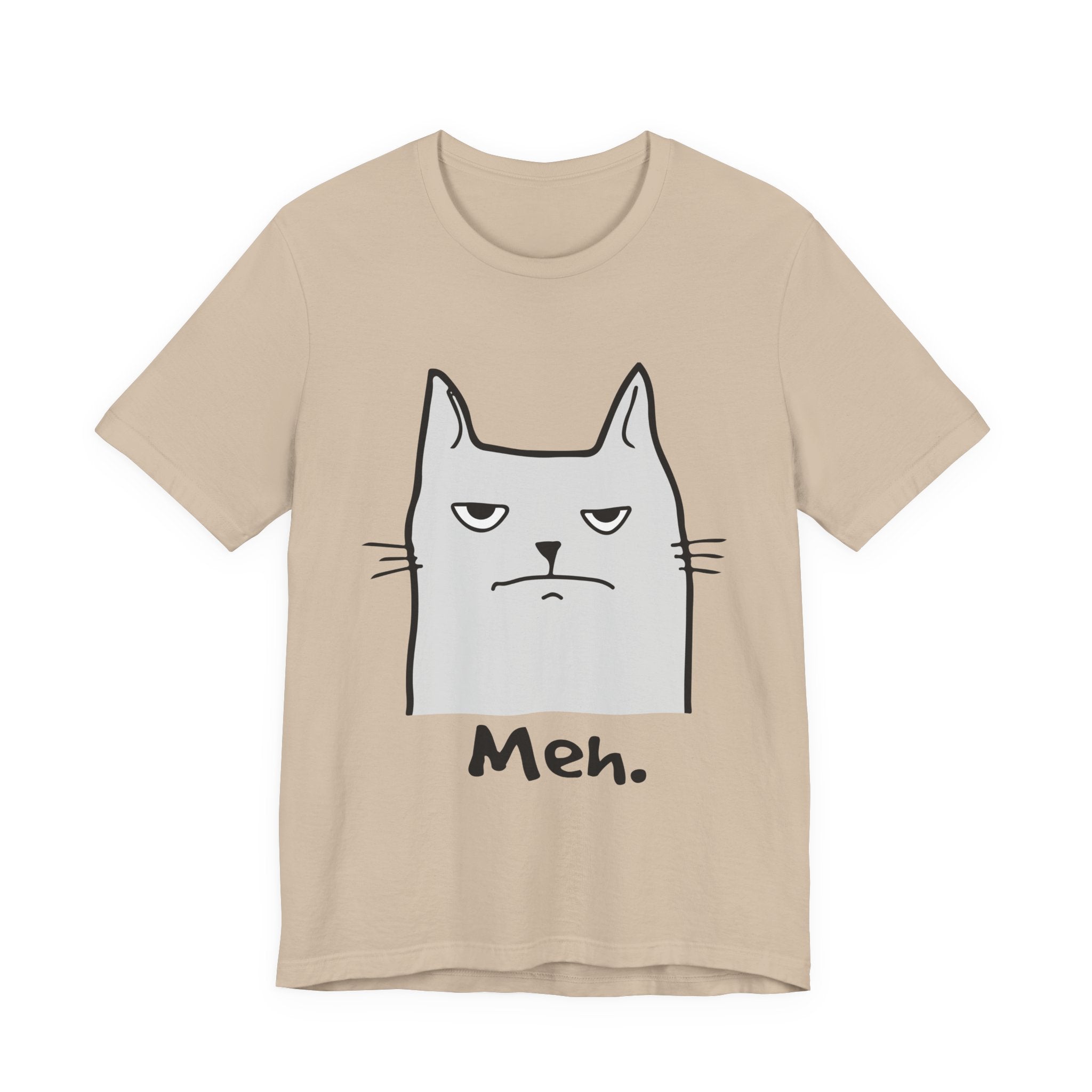 Meh. Grumpy Cat T-Shirt | Funny Cat Lover Gift