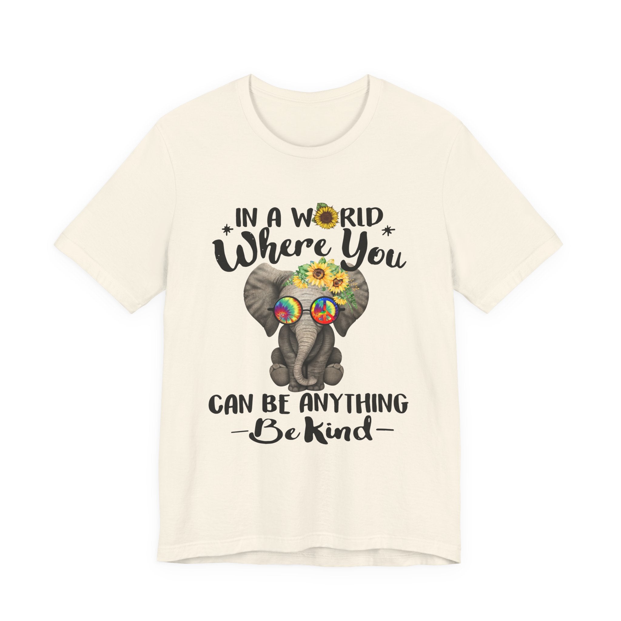 Be Kind Elephant T-Shirt | Hippie Soul Peace Lover Gift