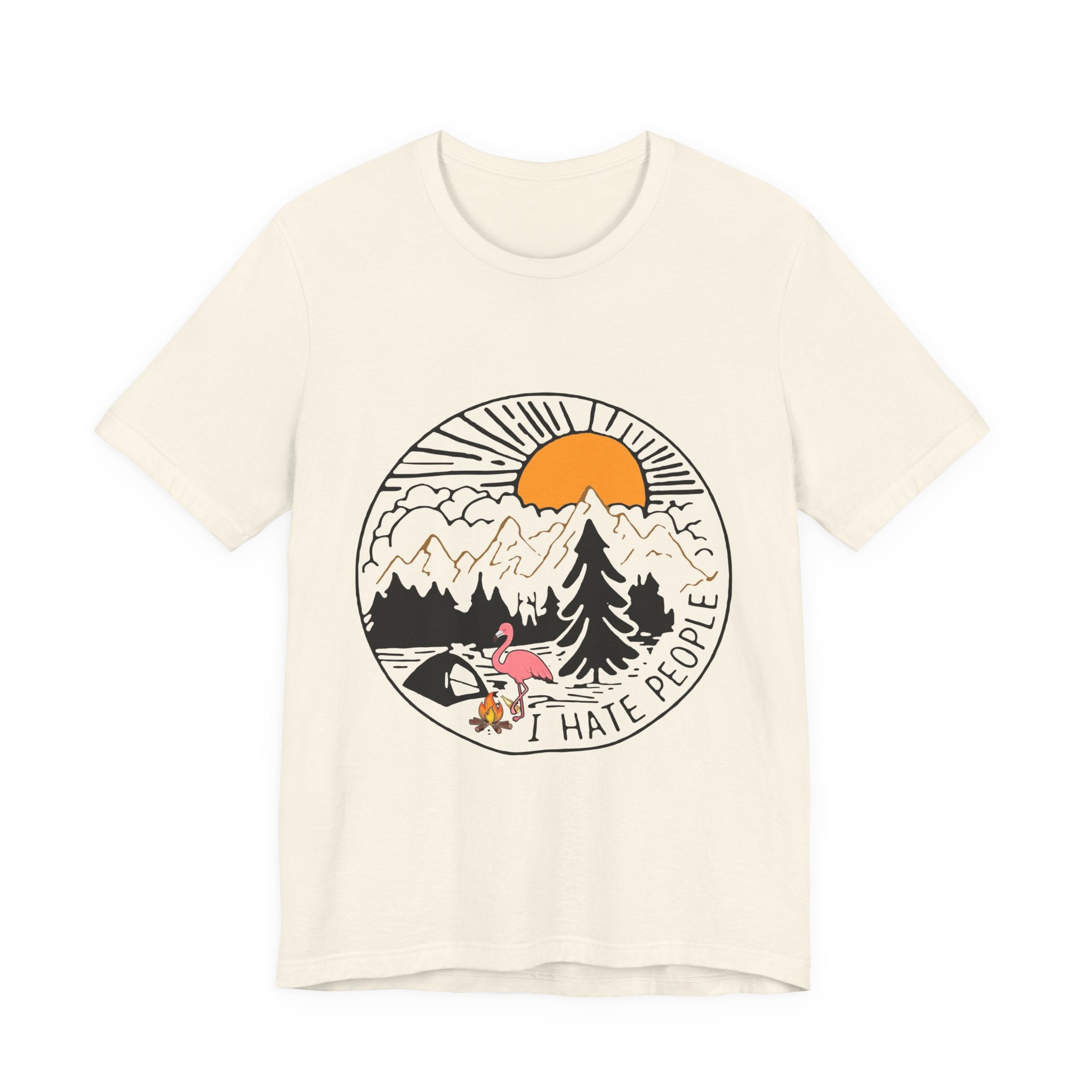 I Hate People Camping T-Shirt | Introvert Camper Gift