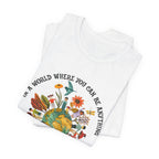In A World Be Kind T-Shirt | Hippie Soul Gift