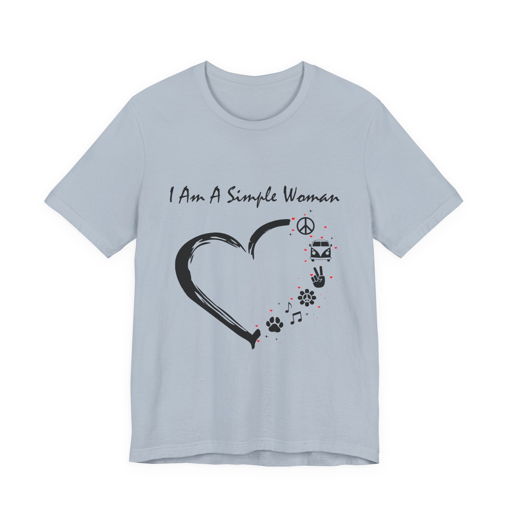 I Am A Simple Woman T-Shirt | Camping Life Gift