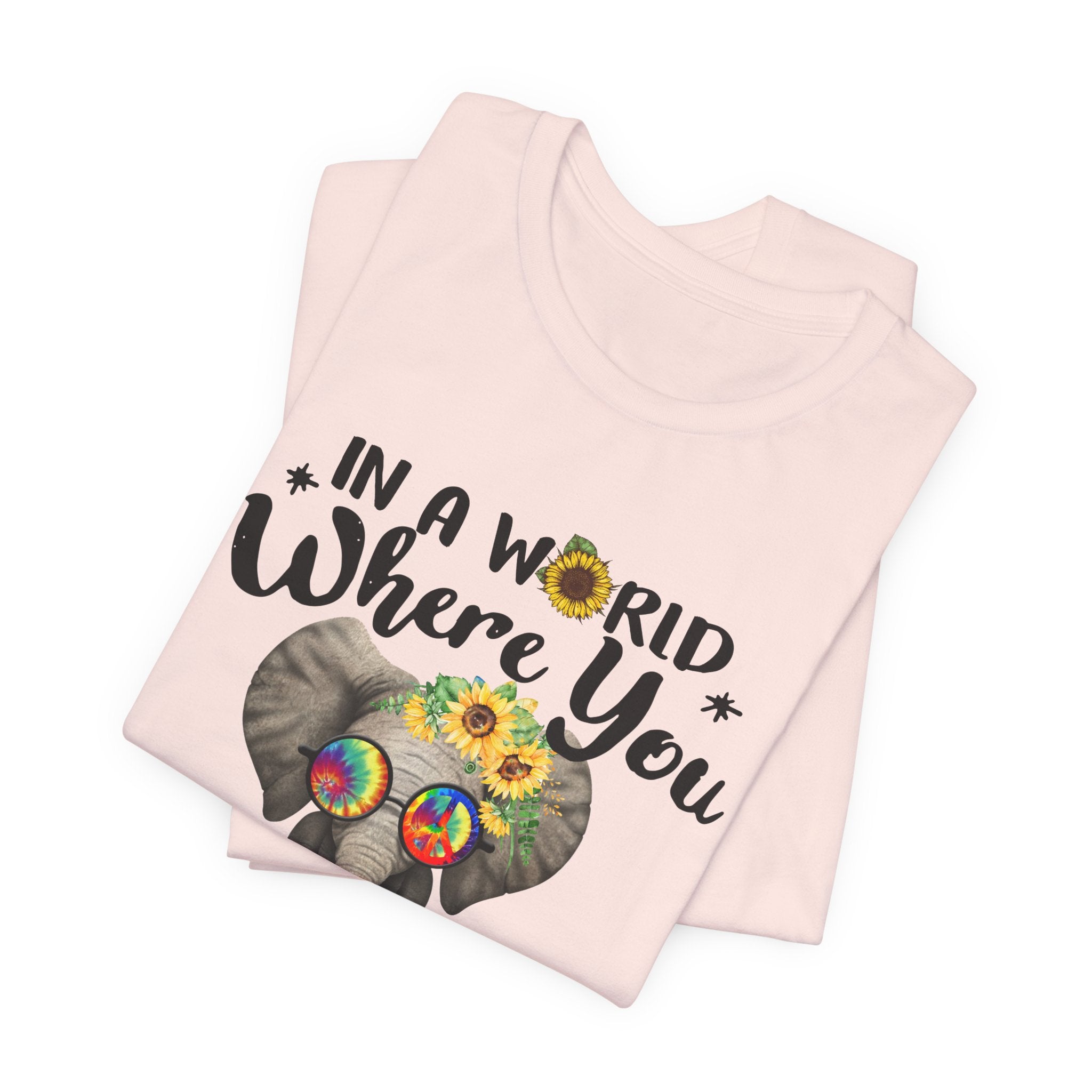 Be Kind Elephant T-Shirt | Hippie Soul Peace Lover Gift
