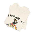 I Just Want To Read Books T-Shirt | Cat Lover Gift