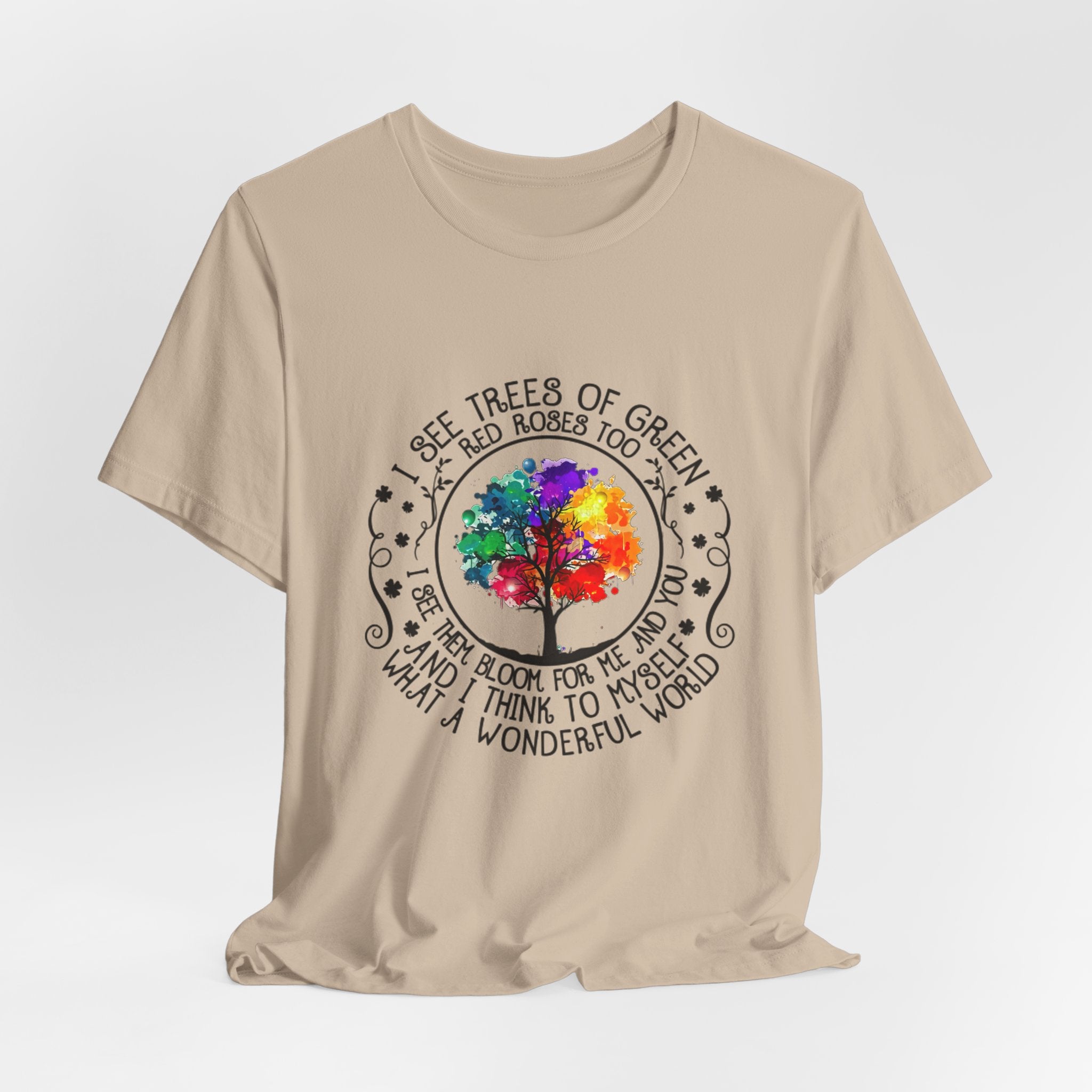 What a Wonderful World T-Shirt | Hippie Soul Gift