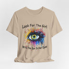 Sun In Her Eyes T-Shirt | Free Spirit Gift