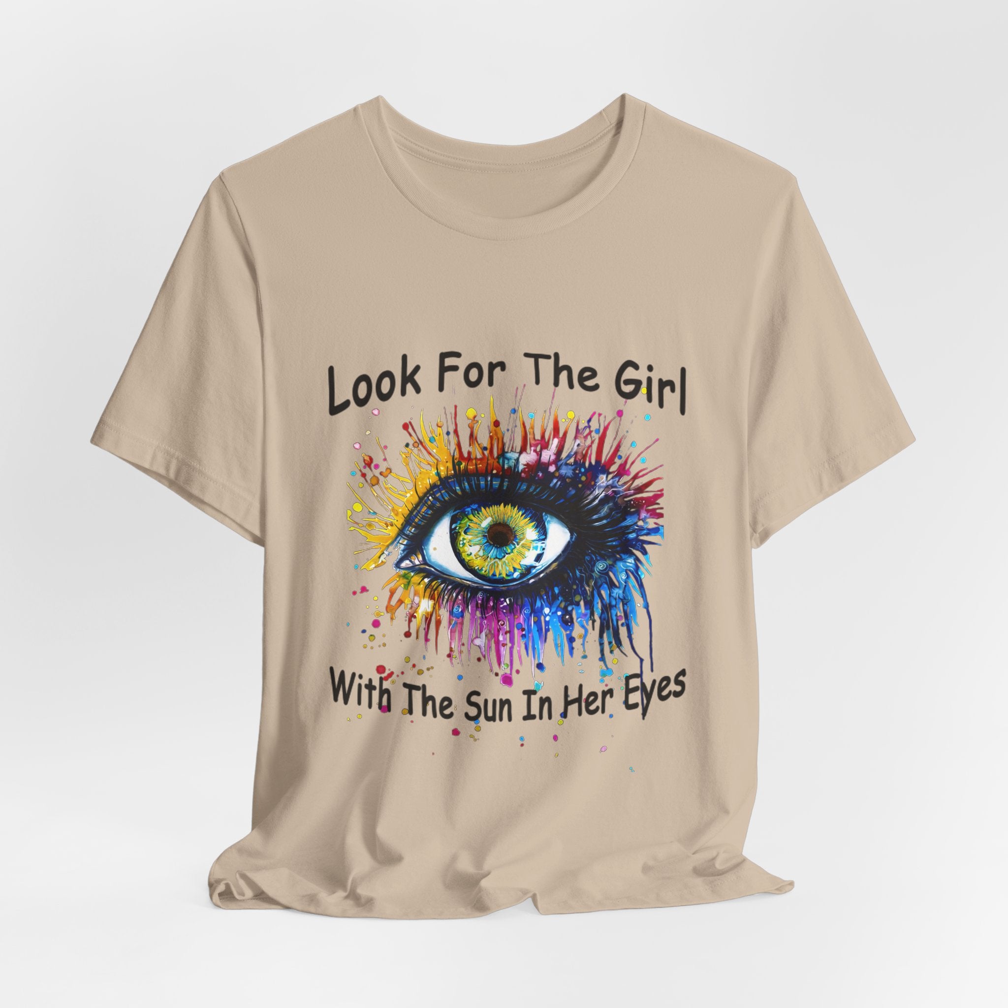 Sun In Her Eyes T-Shirt | Free Spirit Gift