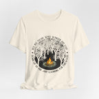 Not All Who Wander Are Lost T-Shirt | Campfire Lover Gift