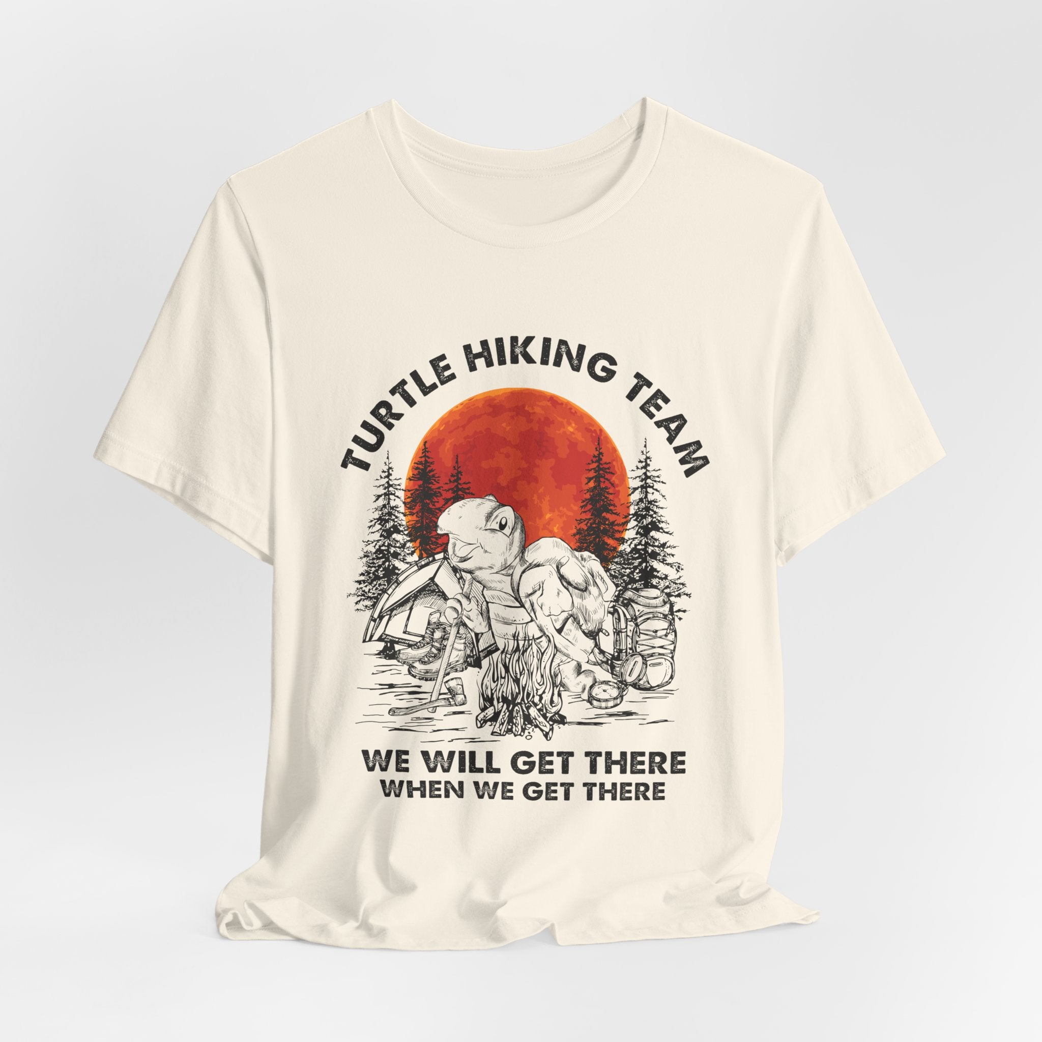 Turtle Hiking Team T-Shirt | Patient Camper Gift
