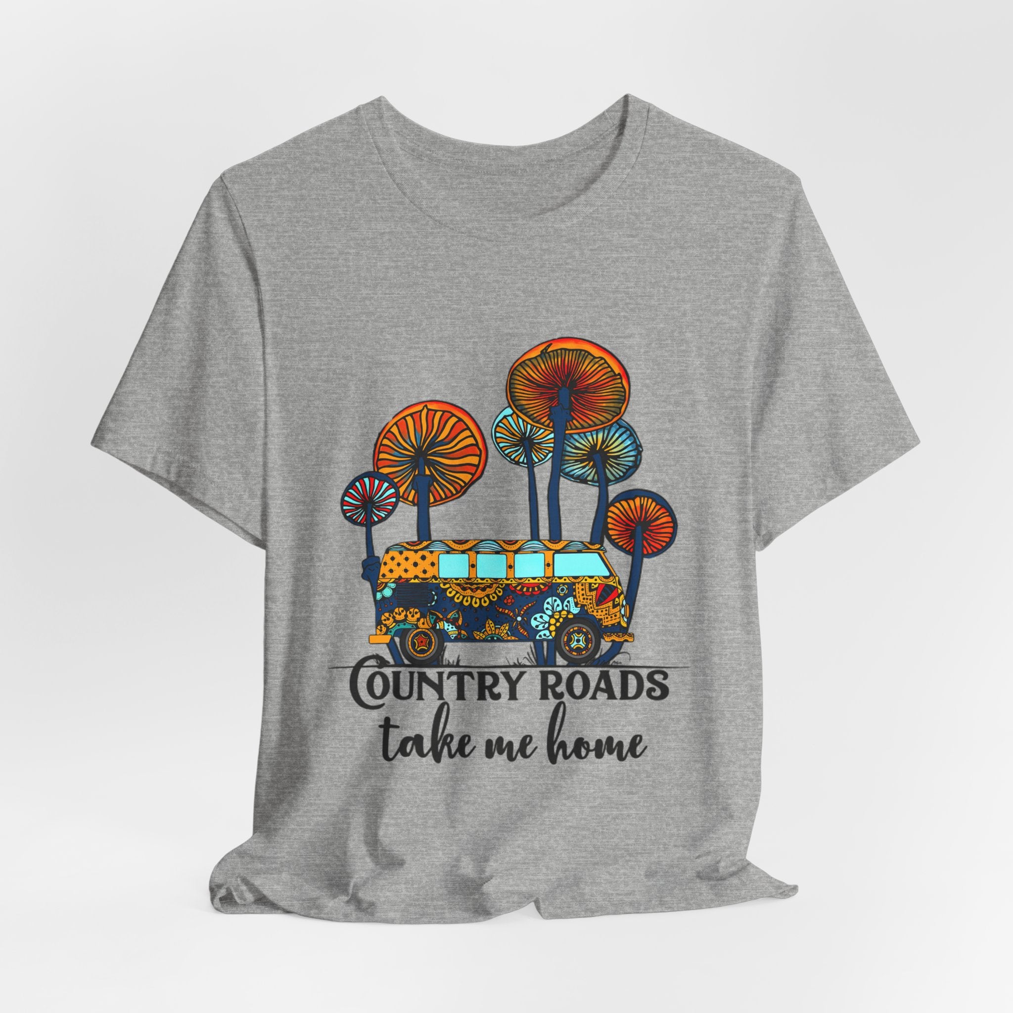 Country Roads Take Me Home T-Shirt | Hippie Soul Gift