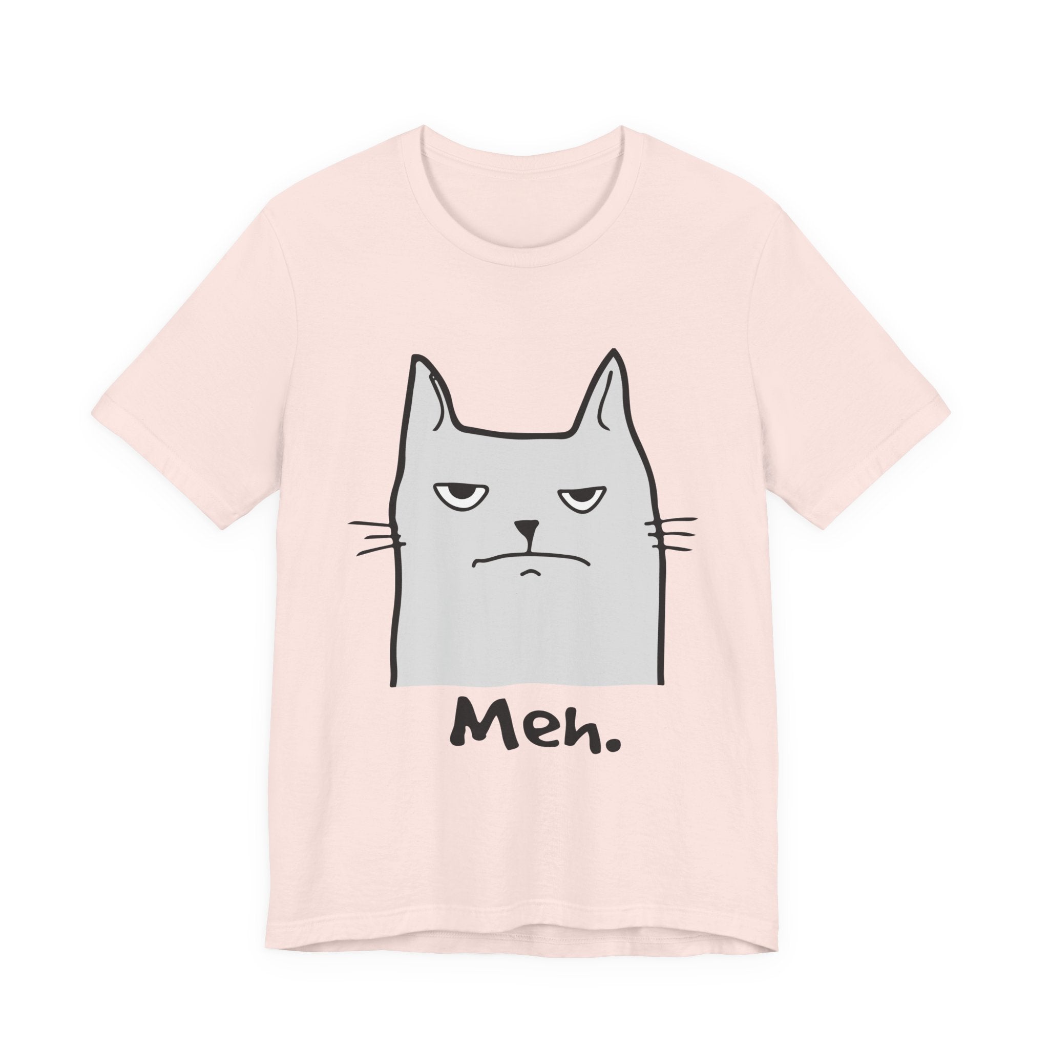 Meh. Grumpy Cat T-Shirt | Funny Cat Lover Gift