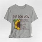 Proud Dog Mom T-Shirt | Heart on Sleeve & Fire in Soul Gift