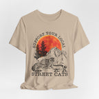 Support Your Local Street Cats T-Shirt | Camping Wildlife Gift