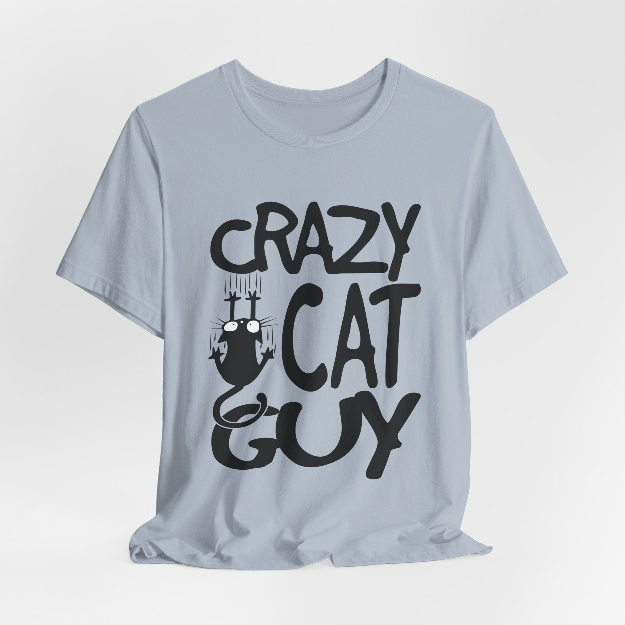 Crazy Cat Guy T-Shirt | Funny Cat Dad Gift