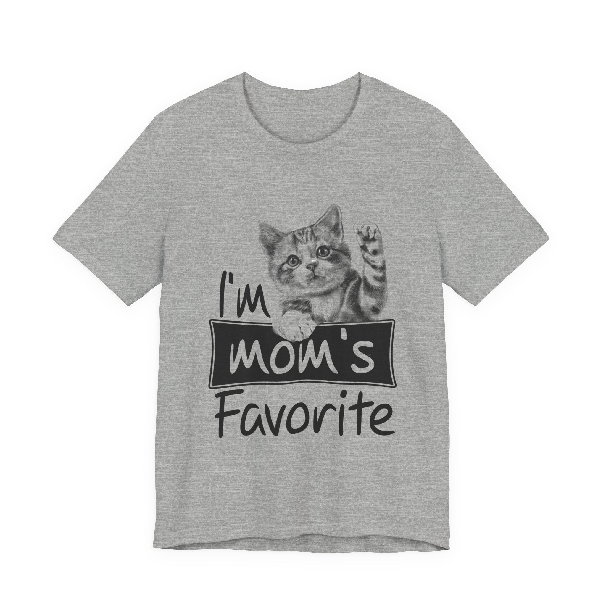 I'm Mom's Favorite T-Shirt | Funny Cat Mom Gift
