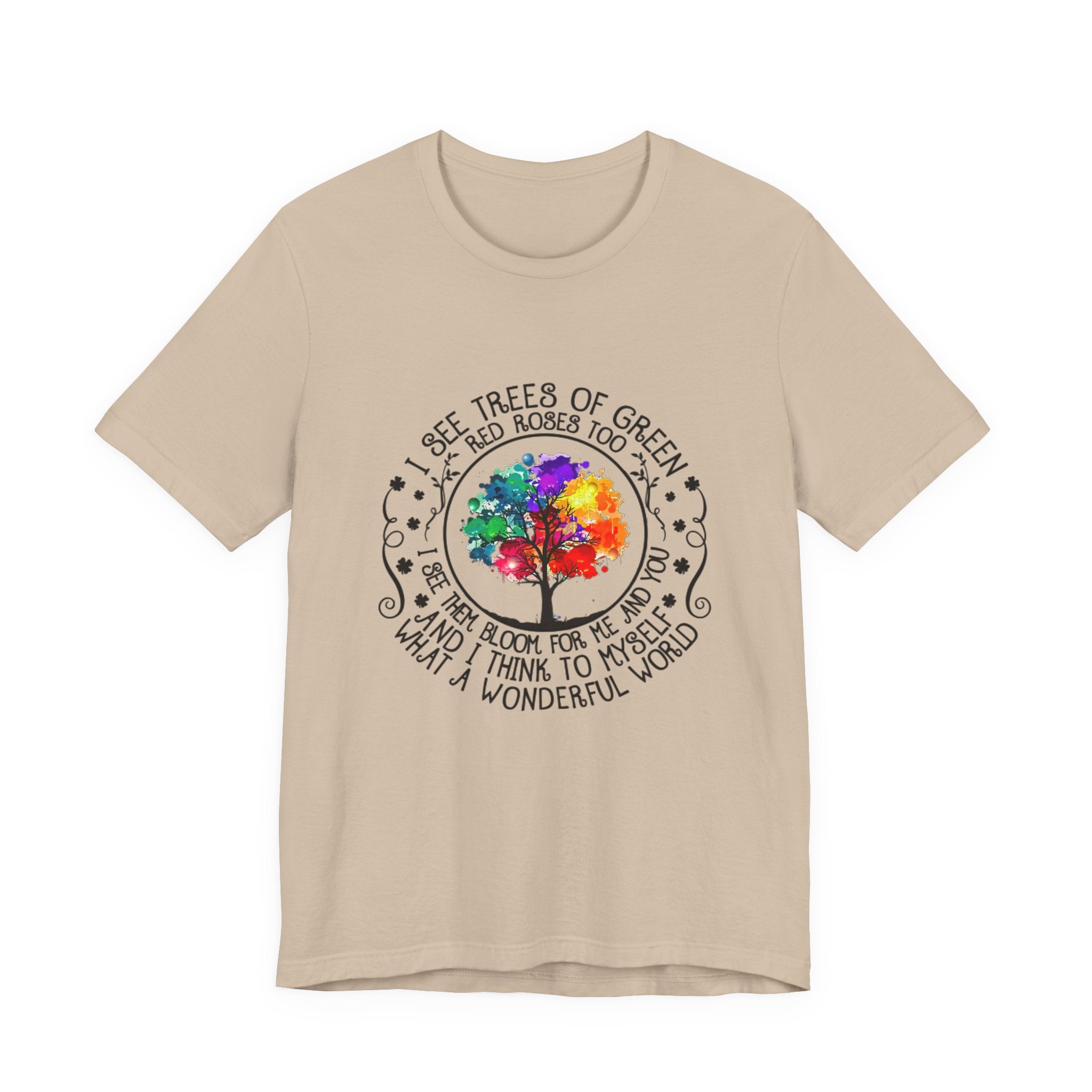 What a Wonderful World T-Shirt | Hippie Soul Gift