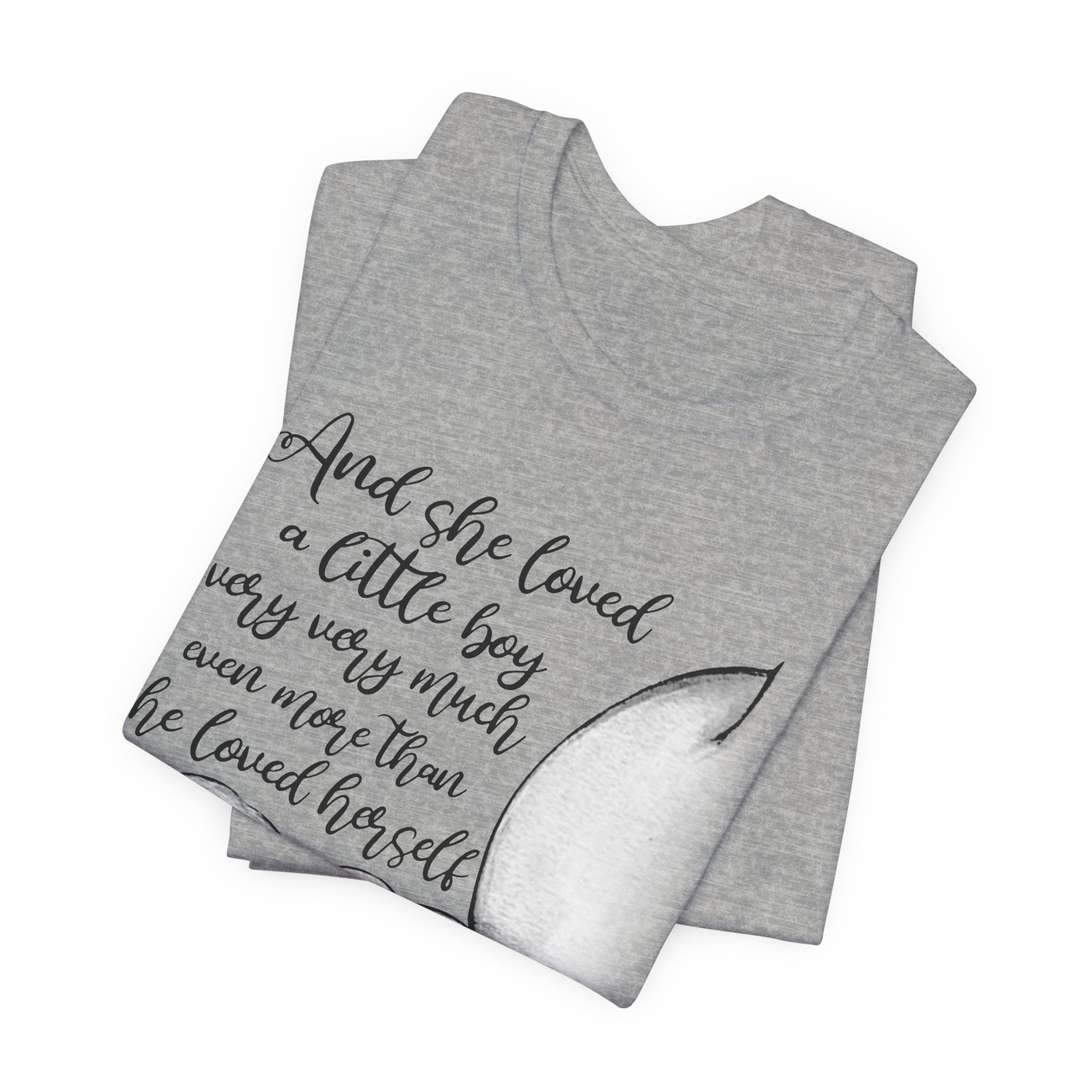 She Loved A Little Boy Elephant T-Shirt | Mom & Son Gift