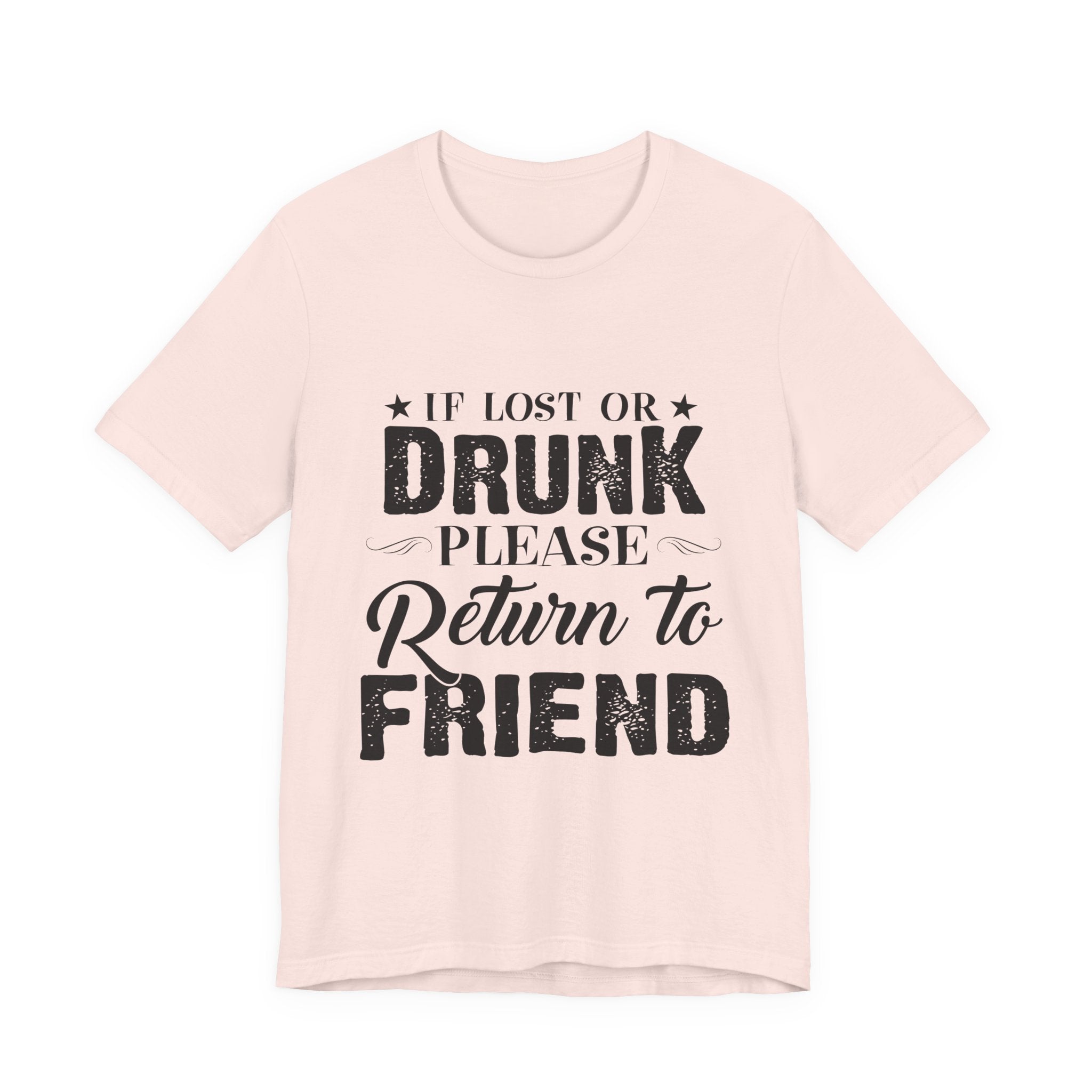 Lost Or Drunk Camping Tee | Campfire Party Gift