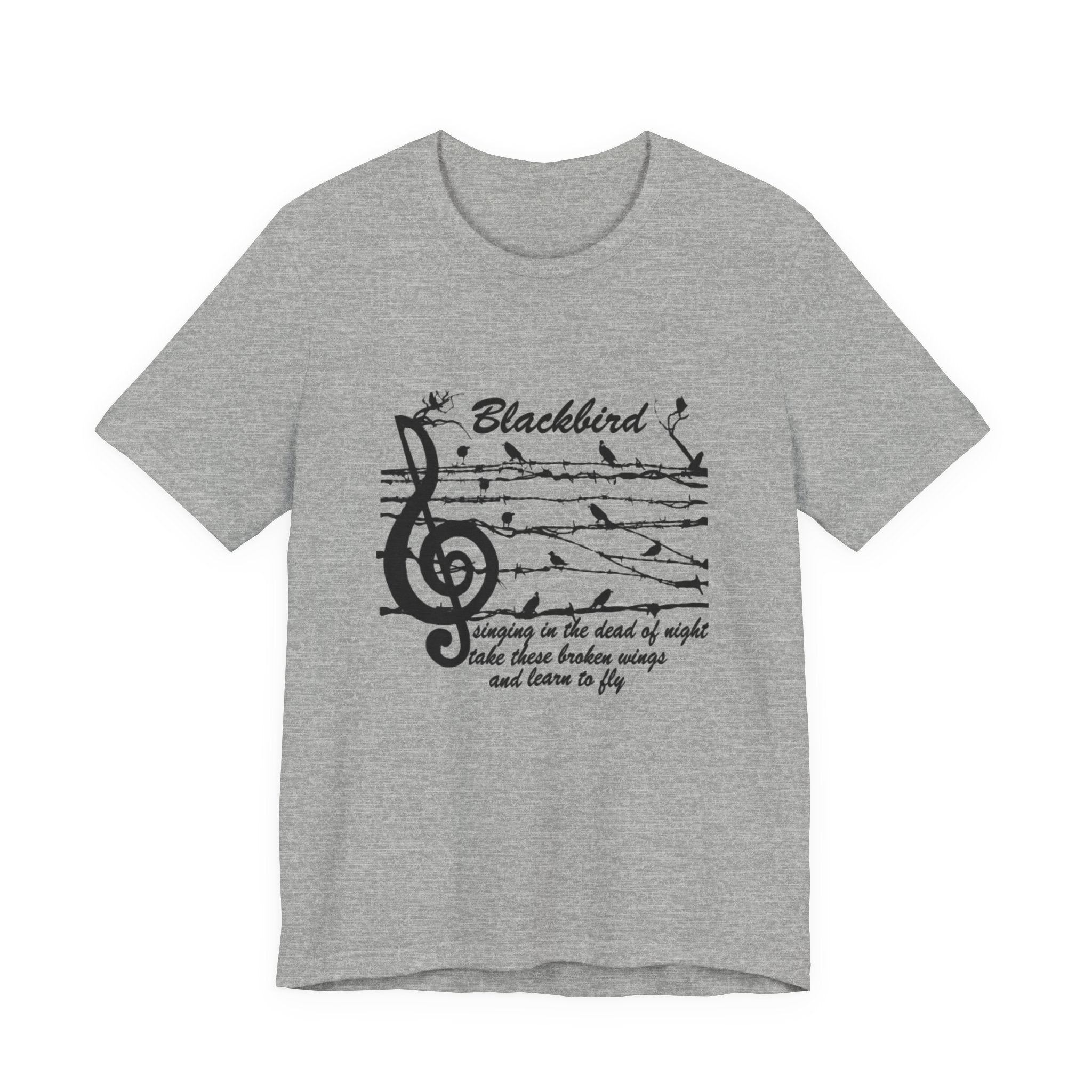 Blackbird Learn to Fly T-Shirt | Free Spirit Gift