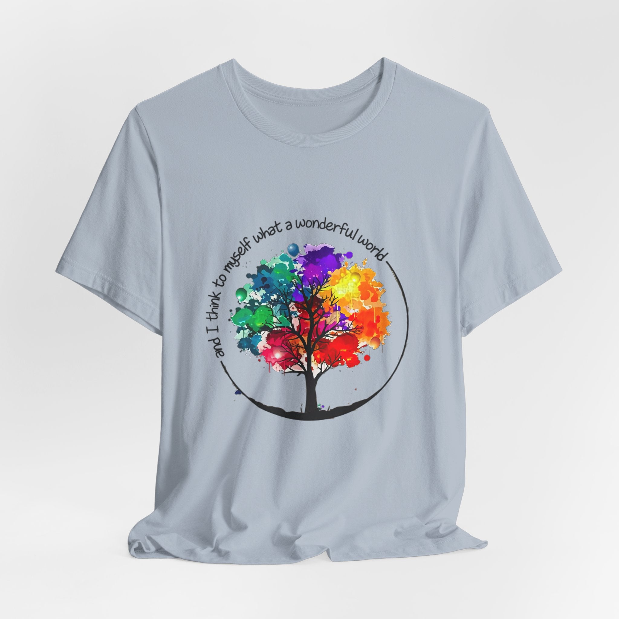 Wonderful World Tree T-Shirt | Hippie Soul Gift