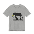 Only Elephants Should Wear Ivory T-Shirt | Wildlife Advocate Gift