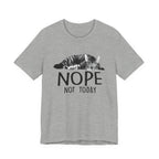 Nope Not Today T-Shirt | Lazy Cat Lover Gift