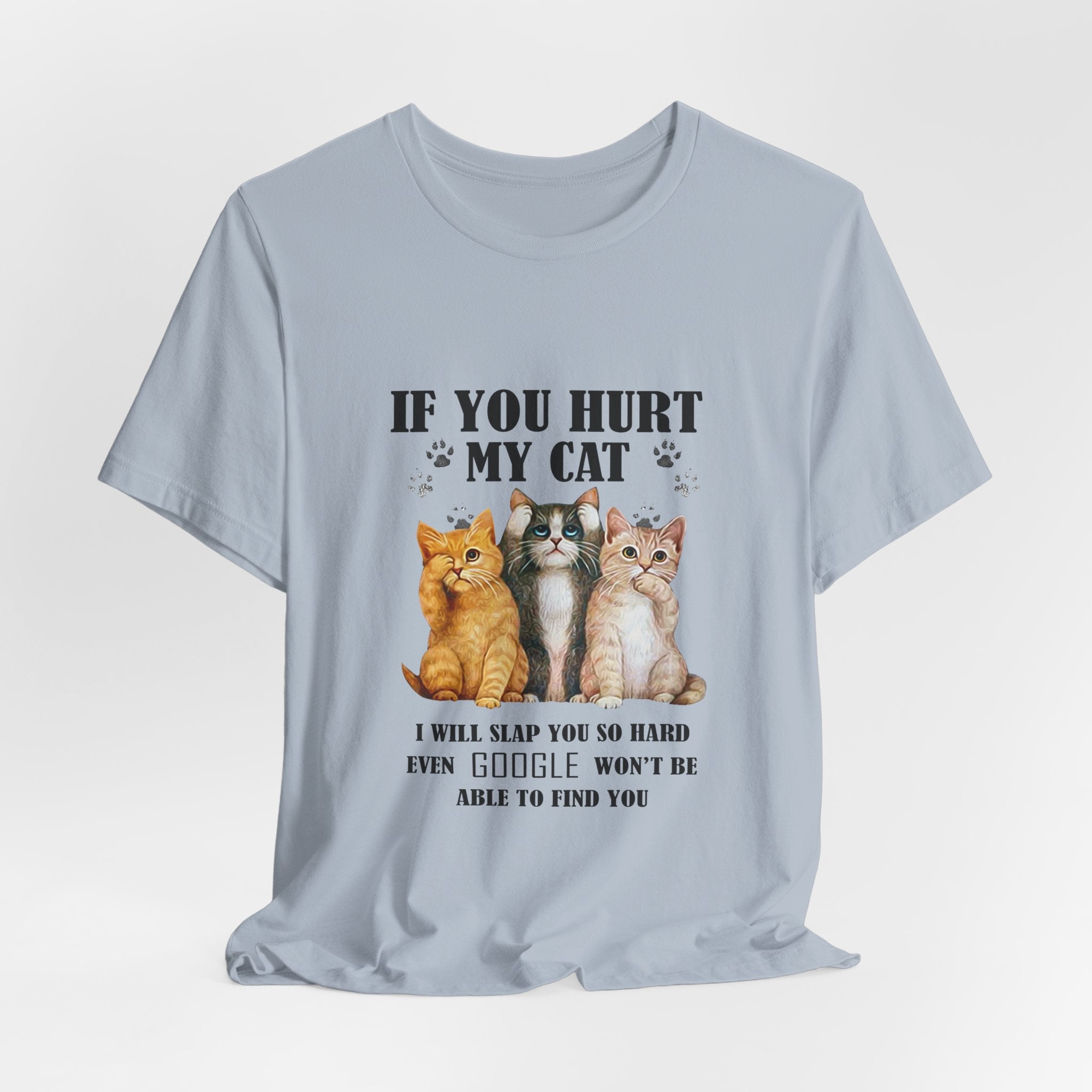 If You Hurt My Cat T-Shirt | Protective Cat Lover Gift