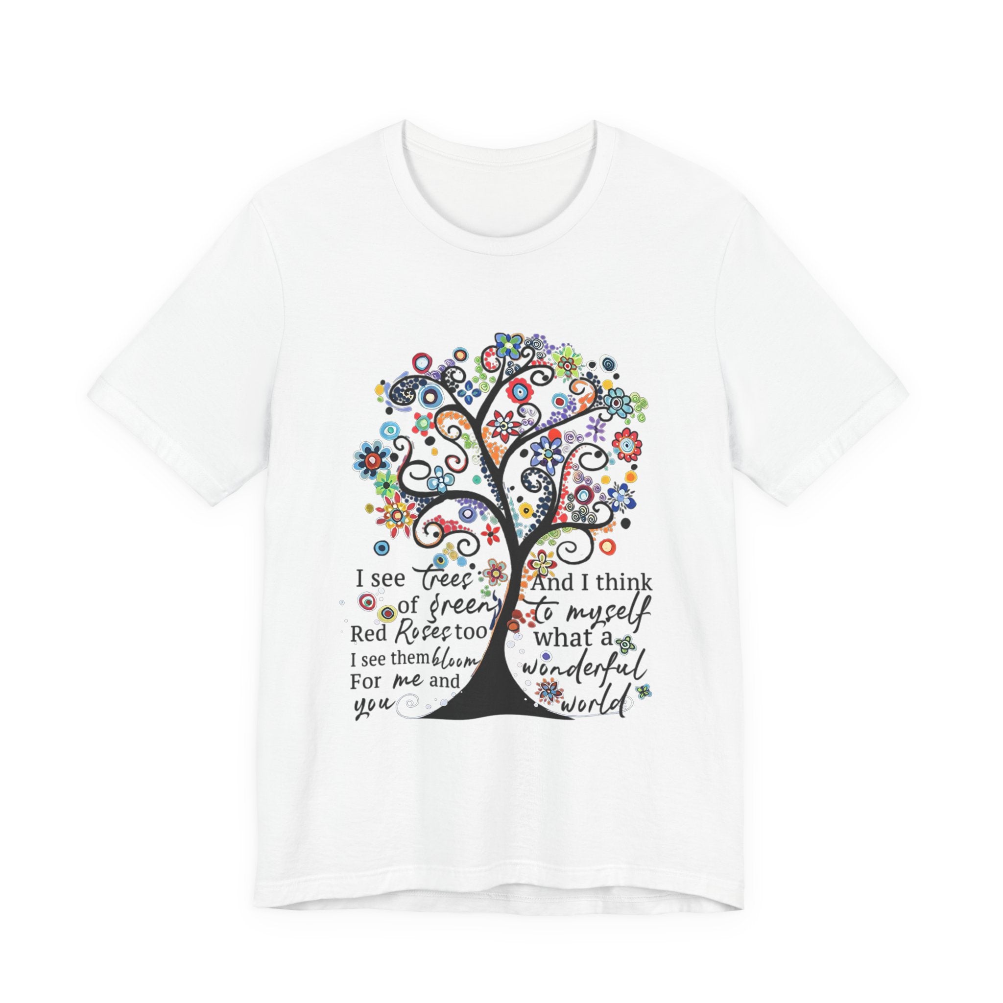 What a Wonderful World T-Shirt | Hippie Soul Gift
