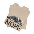 Nope Not Today T-Shirt | Lazy Cat Lover Gift