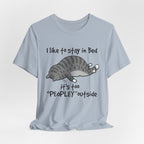 Too "PEOPLEY" Outside T-Shirt | Introvert Cat Lover Gift
