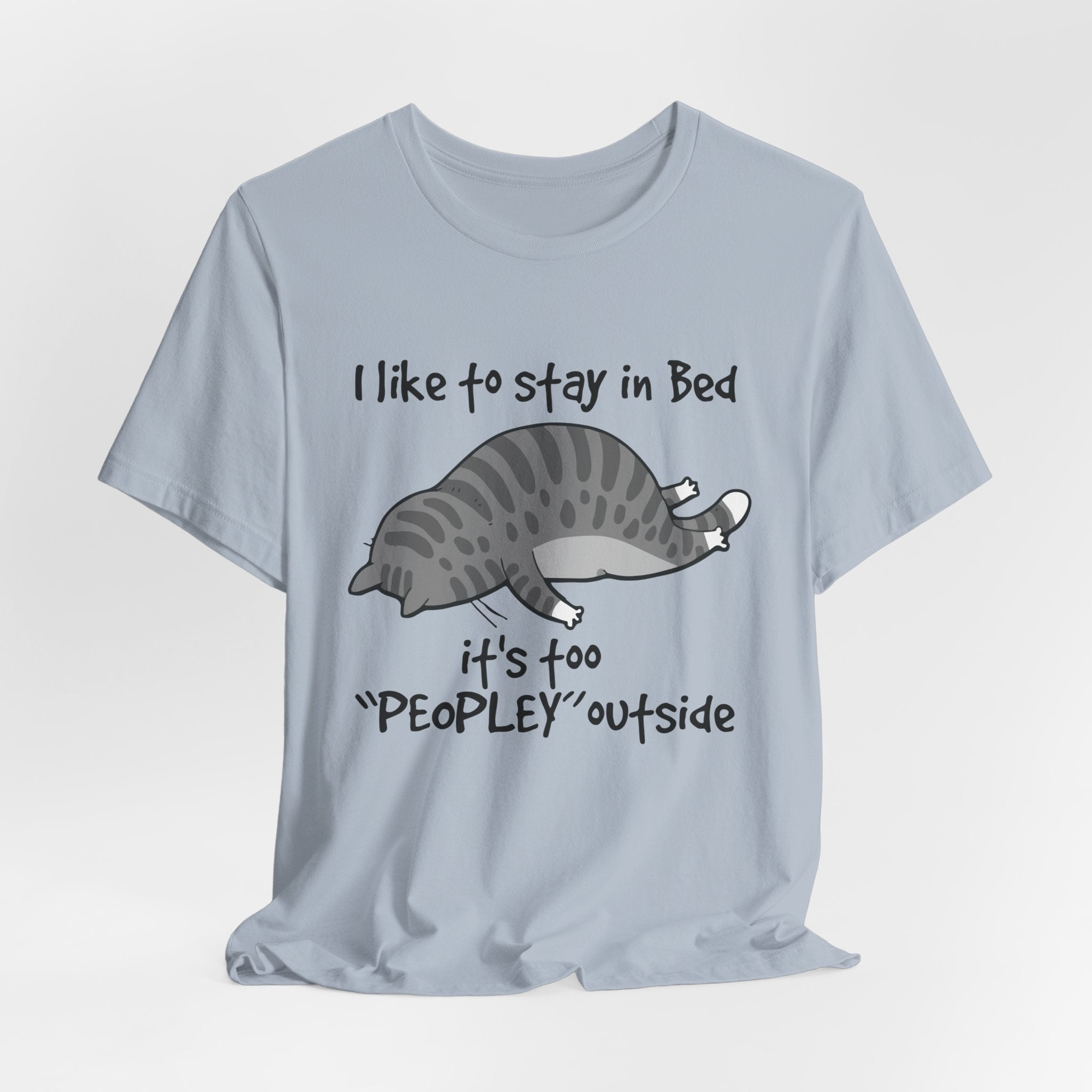 Too "PEOPLEY" Outside T-Shirt | Introvert Cat Lover Gift