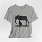 Only Elephants Should Wear Ivory T-Shirt | Wildlife Advocate Gift