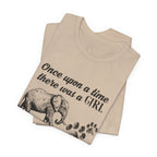 Once Upon A Time Elephant T-Shirt | Elephant Lover Gift