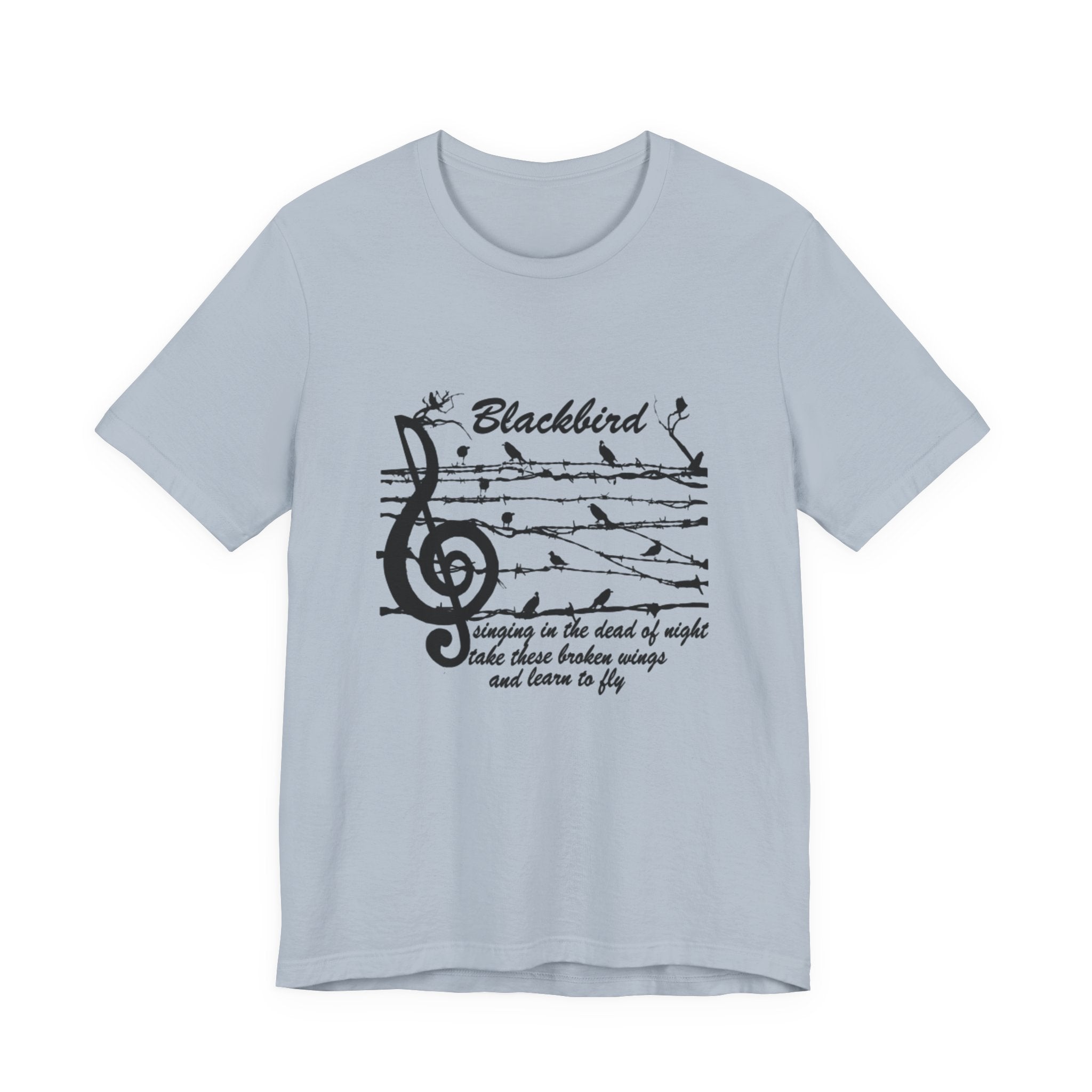 Blackbird Learn to Fly T-Shirt | Free Spirit Gift