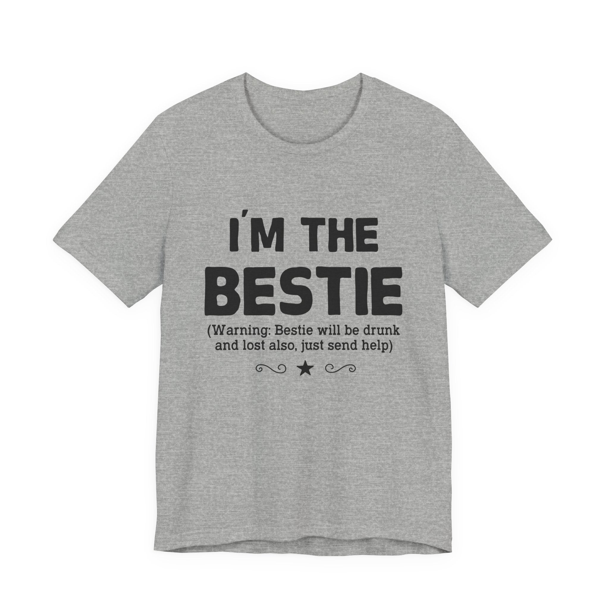 Campfire Bestie T-Shirt | Funny Drunk & Lost Camping Gift