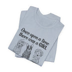 Girl Loved Dogs & Tattoos T-Shirt | Dog Lover Gift for Her