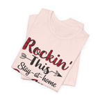 Rockin' This Stay-at-home Dog Mom life T-Shirt | Dog Mom Gift