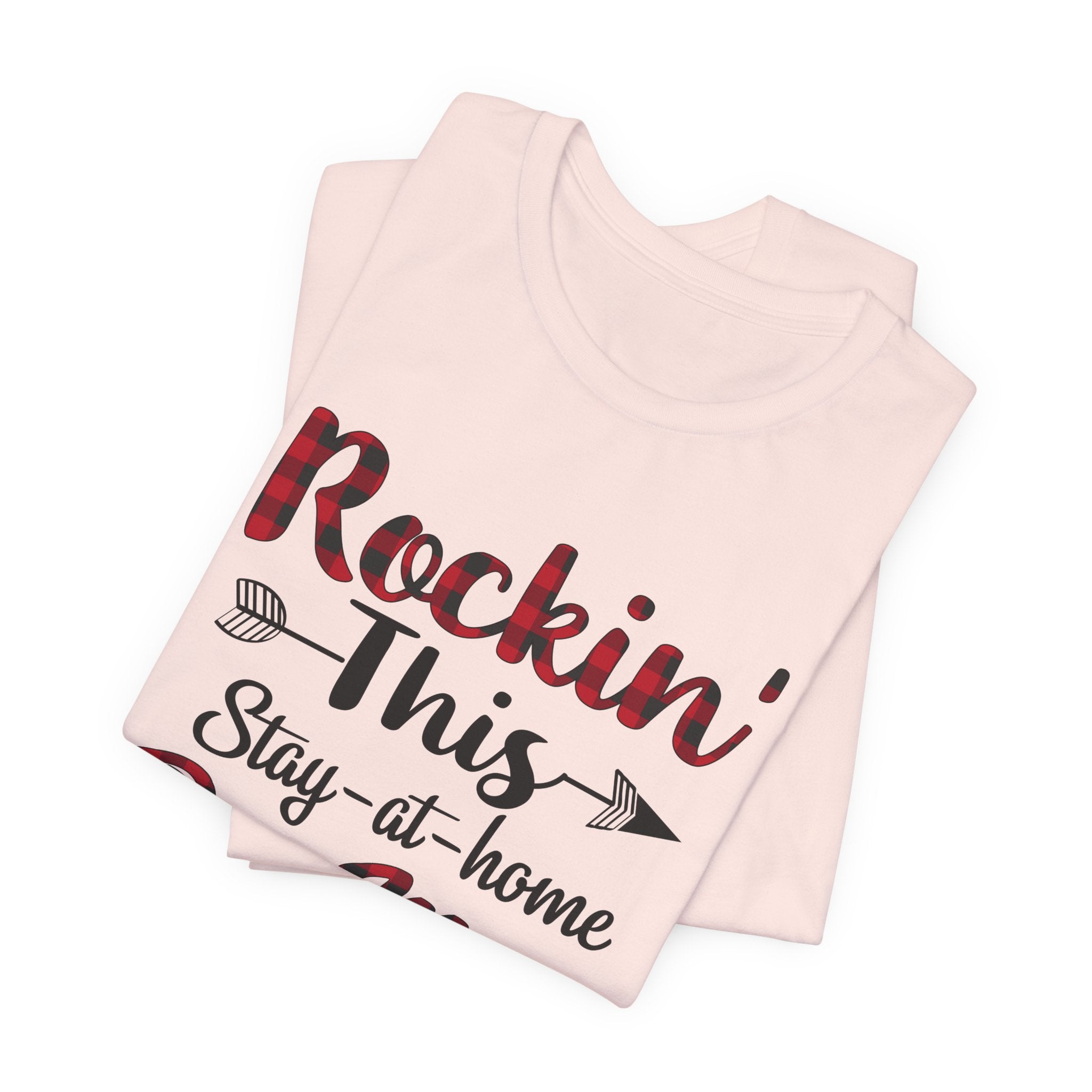 Rockin' This Stay-at-home Dog Mom life T-Shirt | Dog Mom Gift