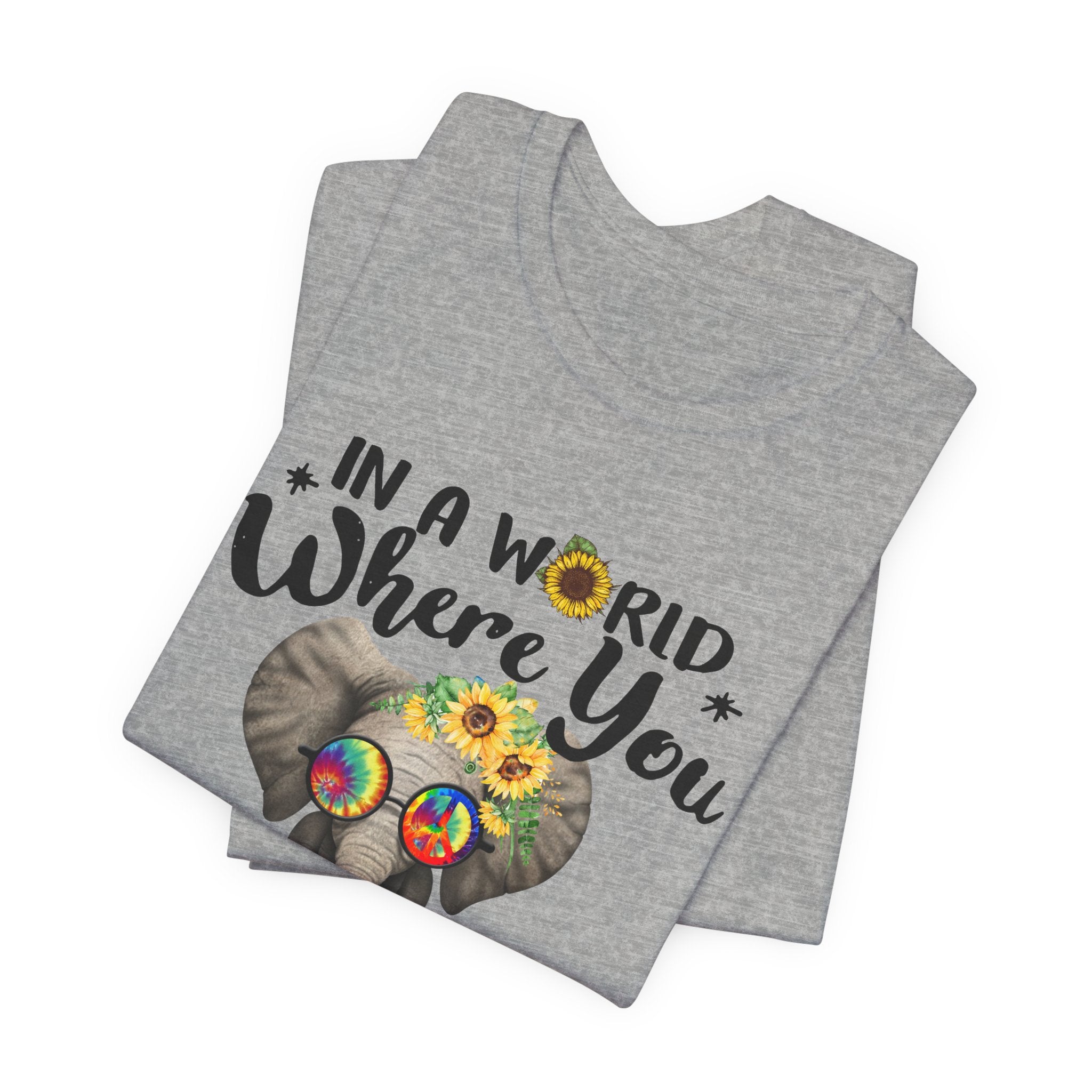 Be Kind Elephant T-Shirt | Hippie Soul Peace Lover Gift
