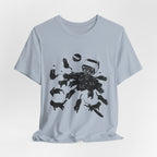 Mischievous Ink Cats T-Shirt | Cat Lover Gift