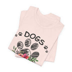 Dogs Make Me Happy Humans Make My Head Hurt T-Shirt | Dog Lover Gift