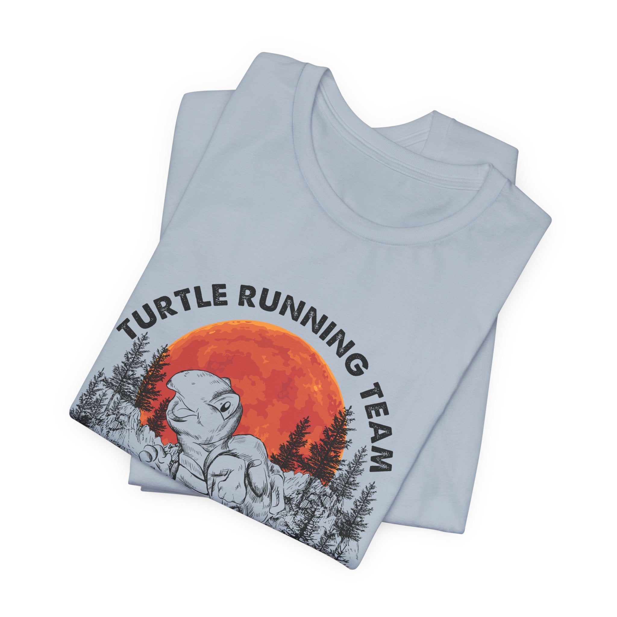 Turtle Running Team T-Shirt | Funny Outdoor Runner Gift