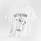 Kitticorn T-Shirt | Funny Cat Lover Gift