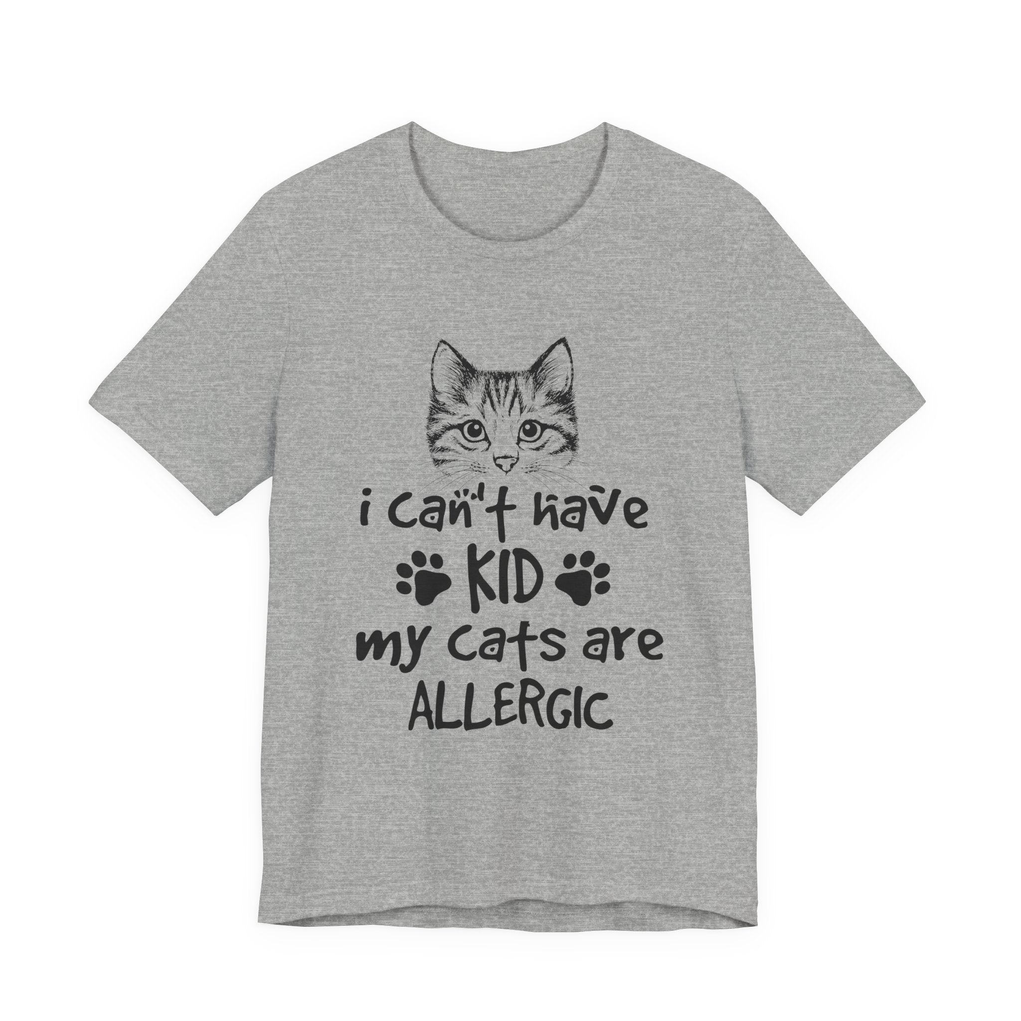 My Cats Are ALLERGIC T-Shirt | Funny Cat Lover Gift