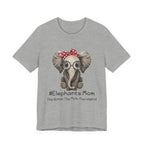 Elephants Mom The Legend T-Shirt | Elephant Lover Gift for Women