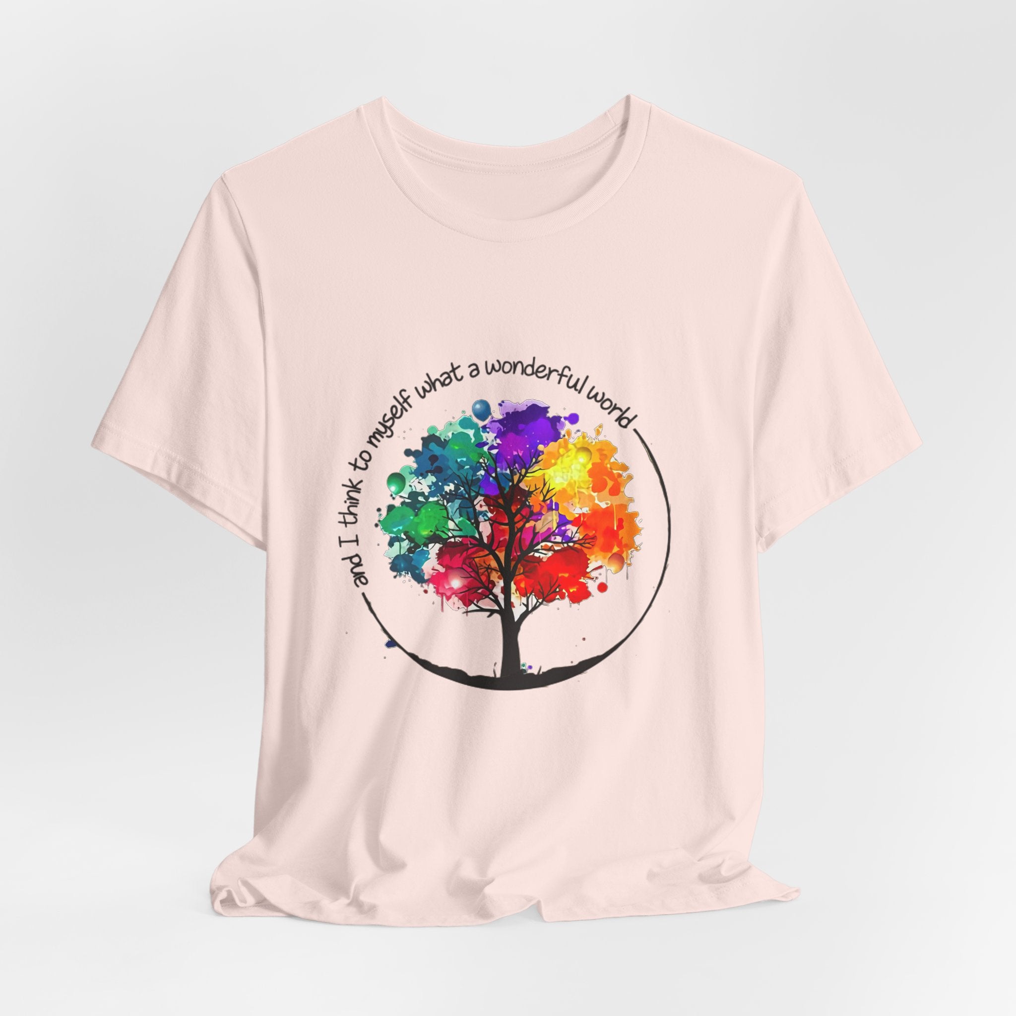 Wonderful World Tree T-Shirt | Hippie Soul Gift