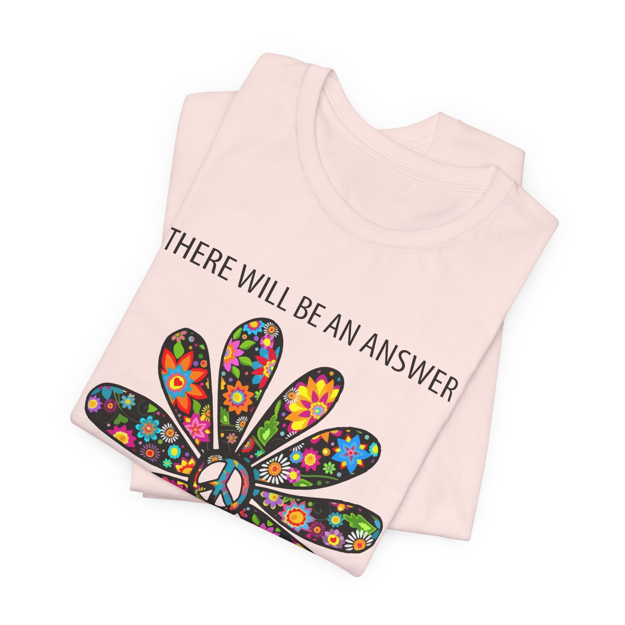 "Let It Be" Peace Flower T-Shirt | Hippie Soul Gift