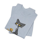 Life Is Better With My Destructive Cat T-Shirt | Funny Cat Lover Gift